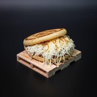 Just Cheese Please arepa